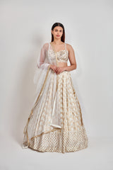 Flora Garden Embroidered Bridal Lehenga